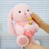 Aiji Rabbit Plush Toy Cute Little Rabbit Doll Doll Companionship and Comforting Doll Girl Gift