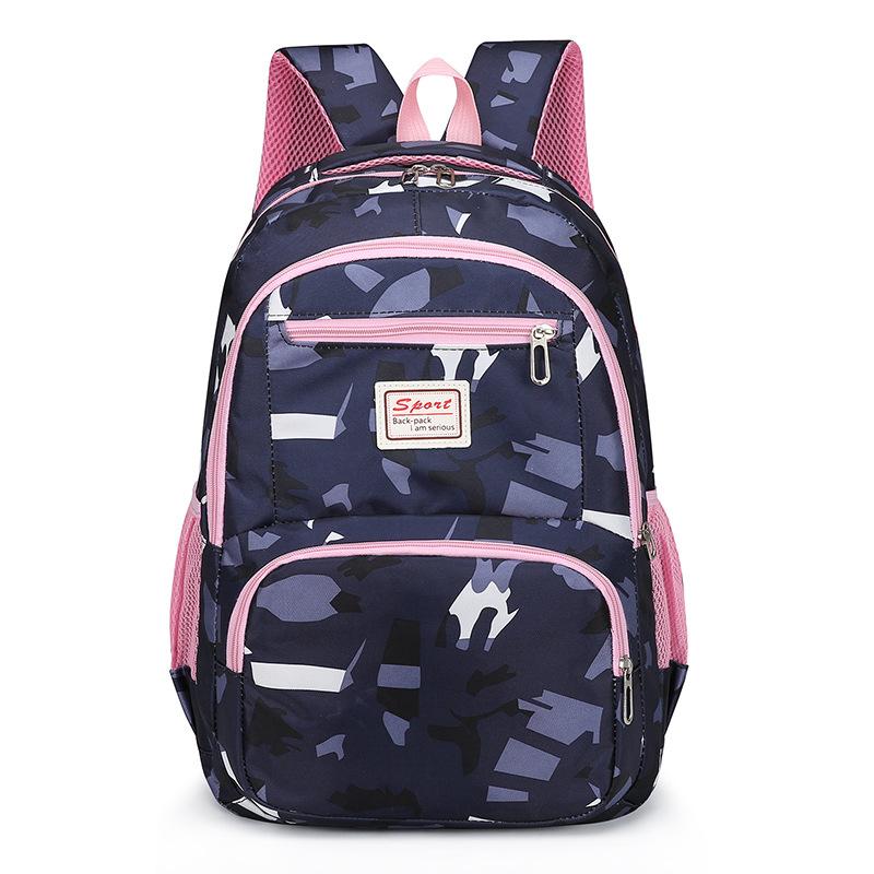 Fresh and sweet wind student schoolbag large capacity cute girl backpack junior high school student Japanese girl backpack