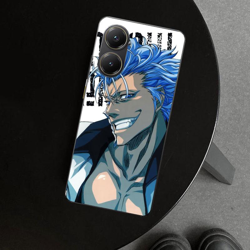 Grimmjow 6 Bleach Phone Case Cover for Xiaomi Poco X6 X5 X7 Pro F7 Ultra Redmi 15C 15 13C 13 12C 12 10C 10 10A 9C 9A 9T 9 Coque