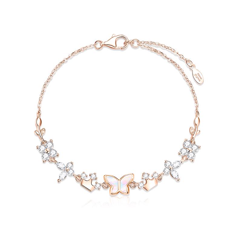 Disney Butterfly S925 Silver Bracelet