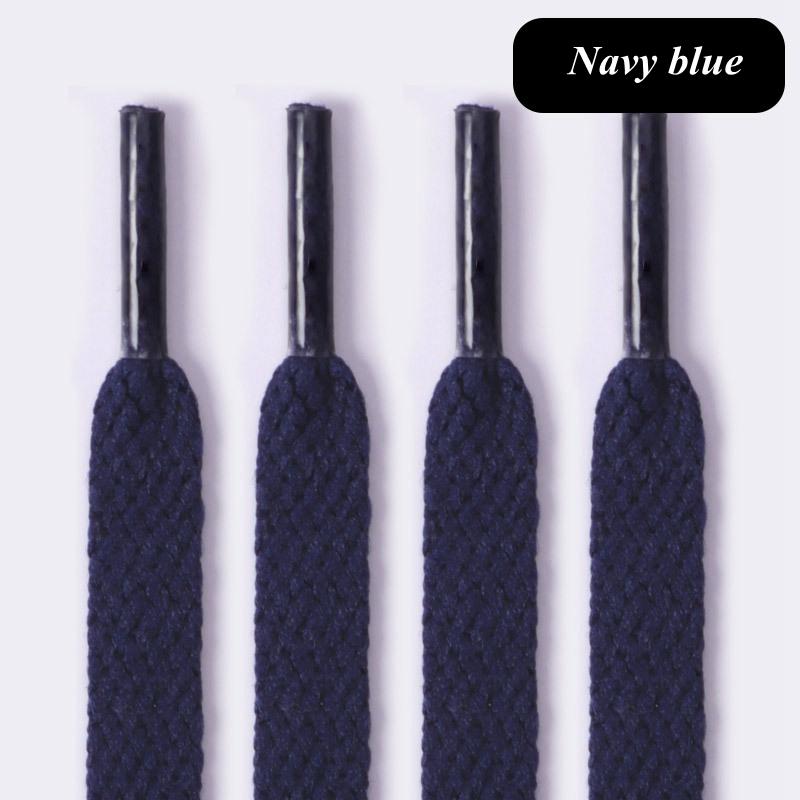 1 paio di lacci piatti 60-180 cm per scarpe da ginnastica 8 mm lacci per scarpe in tessuto colore lacci per scarpe lacci per stivali classici lacci morbidi