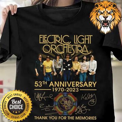 Electric Light Orchestra 2023 Anniversary Shirt, S-3XL