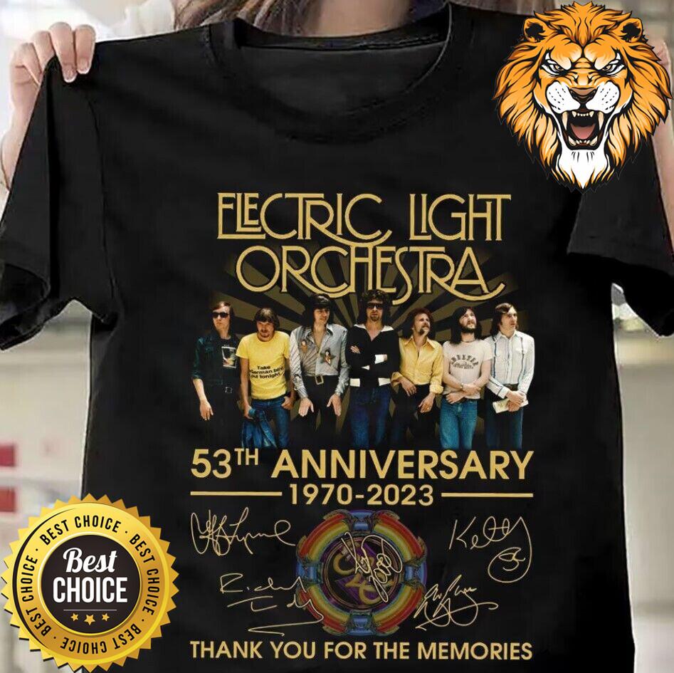 

Юбилейная футболка Electric Light Orchestra 2023, S-3XL L