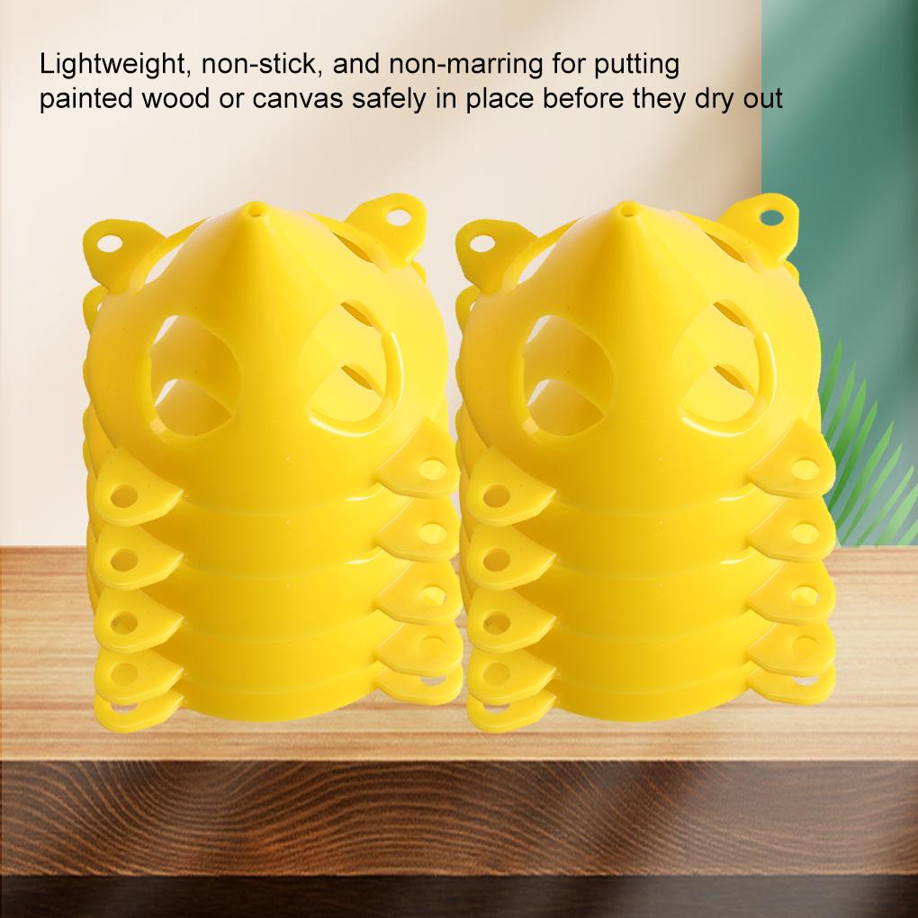 Stackable Pyramid Stand Door Risers For Convenient Storage Pouring With Minimal Contacting