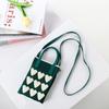 Korean Style 2024 Knit Tote & Crossbody Bag for Women