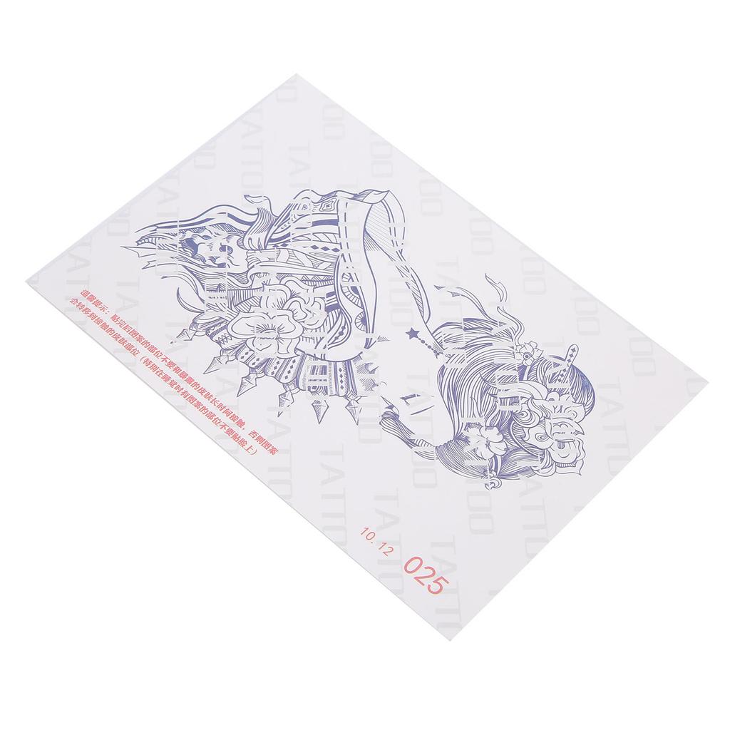 Temporary Tattoo Stickers Portable Waterproof Unisex Exquisite Tattoo Sticker Accessory