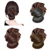 Elegant False Hair Pieces Claw Clip Ball Head Wig Korean Style Flower Bun Head Wig  Daily Use