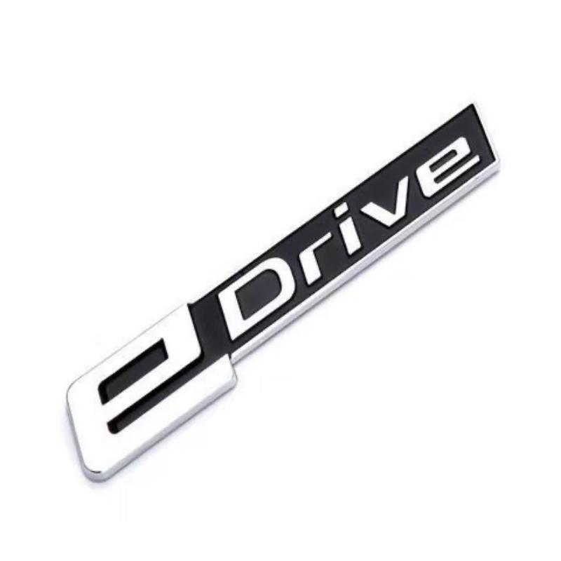 

3D ABS eDrive Logo Car Rear Trunk Fender Emblem Badge Sticker Auto Styling For BMW eDrive 225 i4 i3 i8 X1 X5 530e i01 i12 i15 срібний