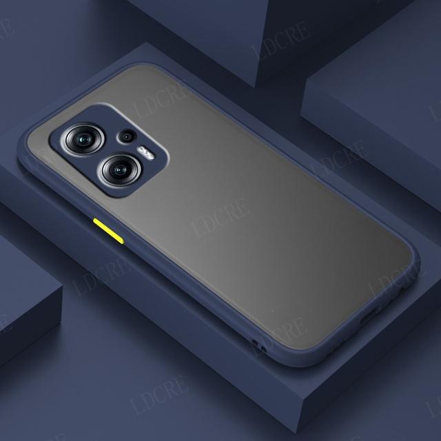 Pentru husă Poco X4 GT Husă pentru Xiaomi Poco X4 GT 5G Capas Spate Husă mată, translucidă, rezistentă la șocuri, pentru Poco X3 M3 M4 Pro X4 GT