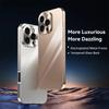 Coque de téléphone mode vache drôle pour iPhone 17 16 15 14 13 12 Pro Max Plus Coque bumper antichoc en métal galvanisé Dos en verre
