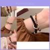 Exquisite Handmade Resin Bead Bracelet Elegant Vintage Style For Women New
