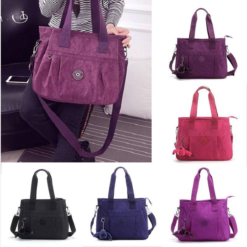 Stylish Large Capacity Nylon Women Handbag Shoulder Crossbody Messenger Tote Bag