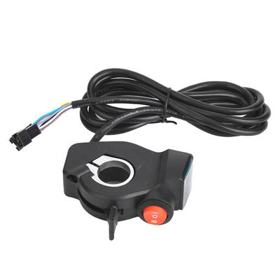 Accelerație de deget mare pentru bicicletă electrică, afișaj LCD, digital, tensiune baterie, comutator de putere pentru vehicul electric