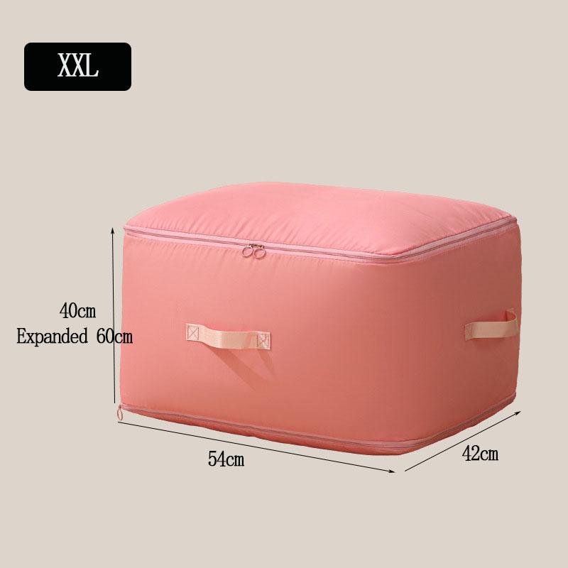 

Очень большой мешок для хранения сжатого воздуха, пуховая куртка, одеяло, компрессионный пакет, органайзер для одежды, складная сумка для домашнего шкафа розовый