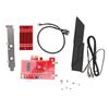 WiFi 7 PCIe WiFi Card 4200Mbps Bluetooth 5.2 Desktop PC Wireless Network Adapter Card with 10DB Antenna Support for