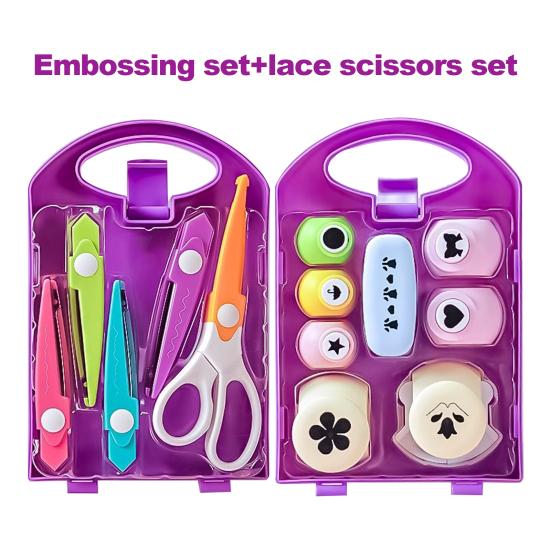 

Детский набор для создания цветов, безопасный набор для создания дыроколов своими руками, набор для создания листочков, бабочки, звезд, полный набор для создания тисненой машины set