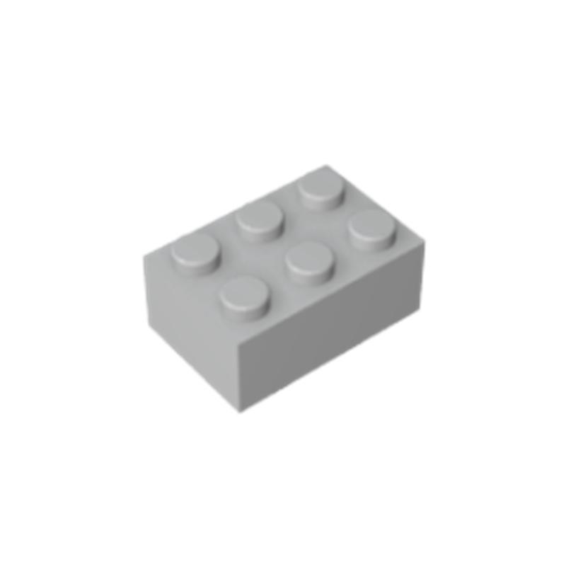 

50pcs DO IT YOURSELF Construction Bricks 2*3 Dot Thick Figures Blocks 2x3 Dots Learning Creativity Dimension Works With Featuring 3002 Playthings