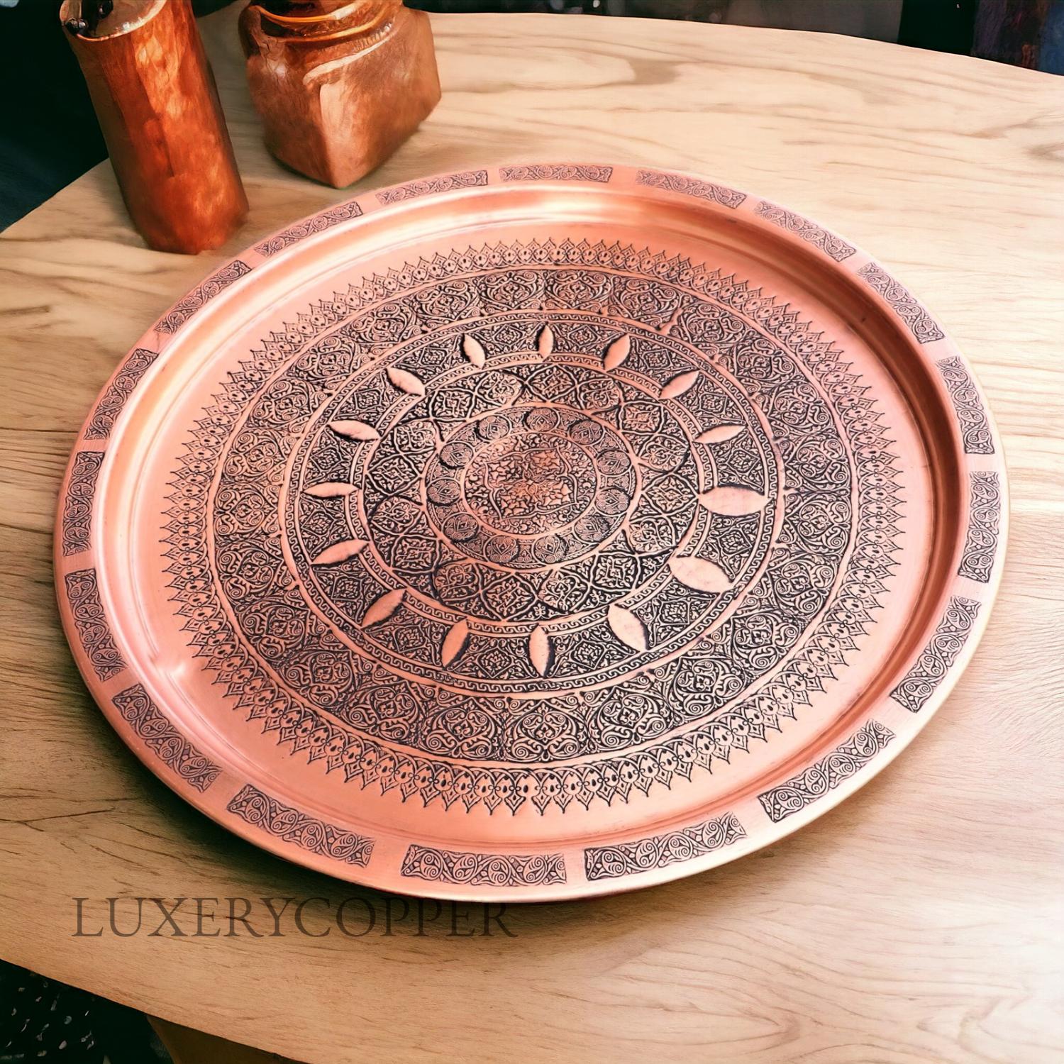 

Медный поднос 40–80 см 40cm