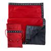 Tarot Cloth and Pouch Set with Backing Non-Slip (Red)
