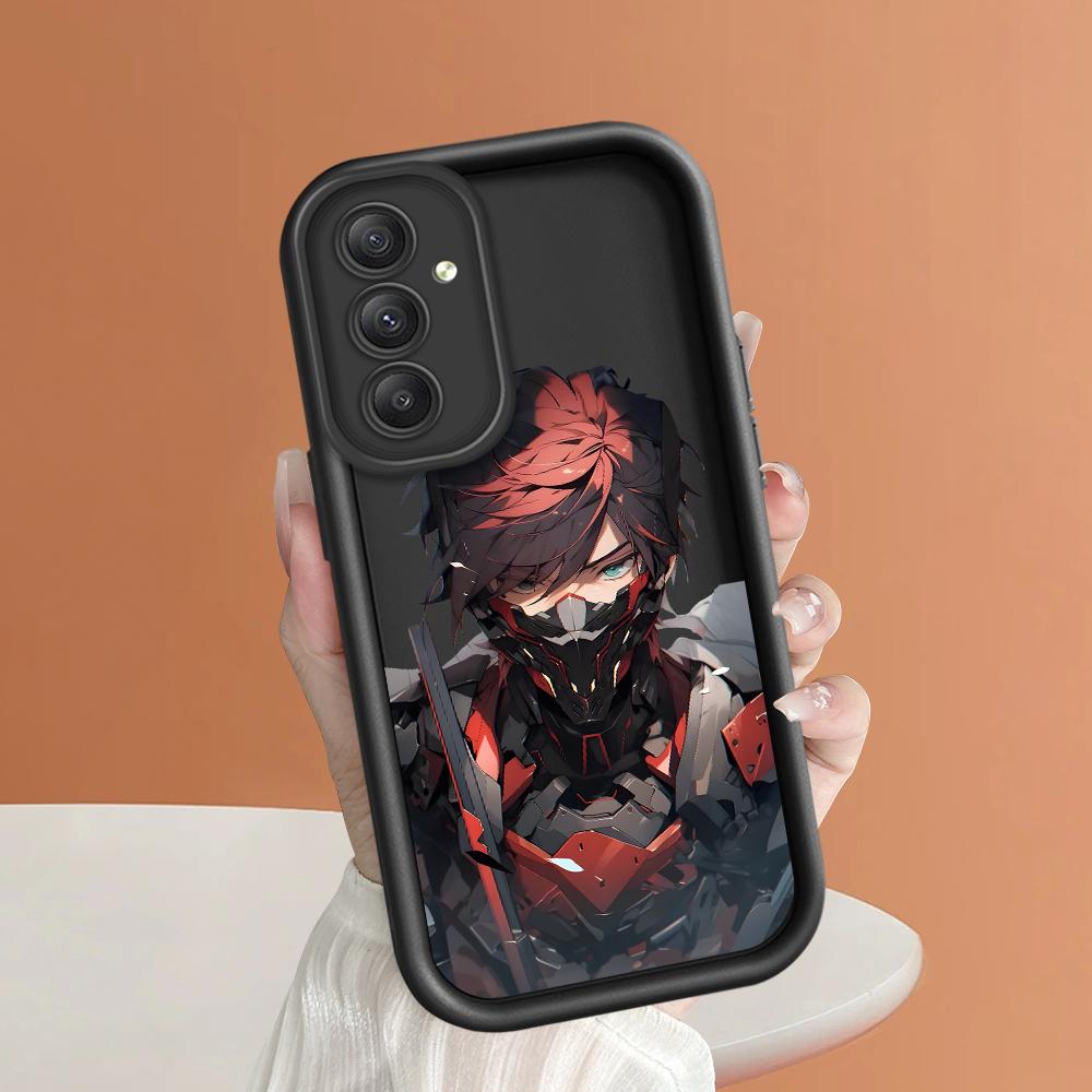 

Мягкий силиконовый квадратный чехол с рисунком лестницы для телефона, полное покрытие, противоударный защитный резиновый чехол для камеры для Samsung Samsung A03 Core чёрный