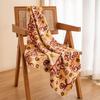 Ethnic Style Warm Scarf Women's Photo Outside the Atmosphere Printing Long Scarf Shawl Shirt Fashion Versatile Scarf