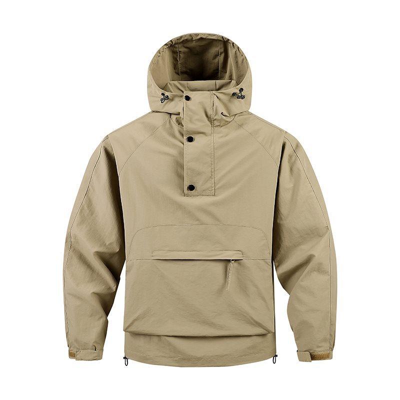 Men Casual Jacket Camping Coat Outdoor Travel Jacket Autumn Spring Cargo Coat Male Outwear Clothing