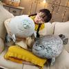 Japan Osaka Seal Doll Throw Pillow Plush Toy Haiyou Museum Doll Seal Cloth Doll Birthday Gift