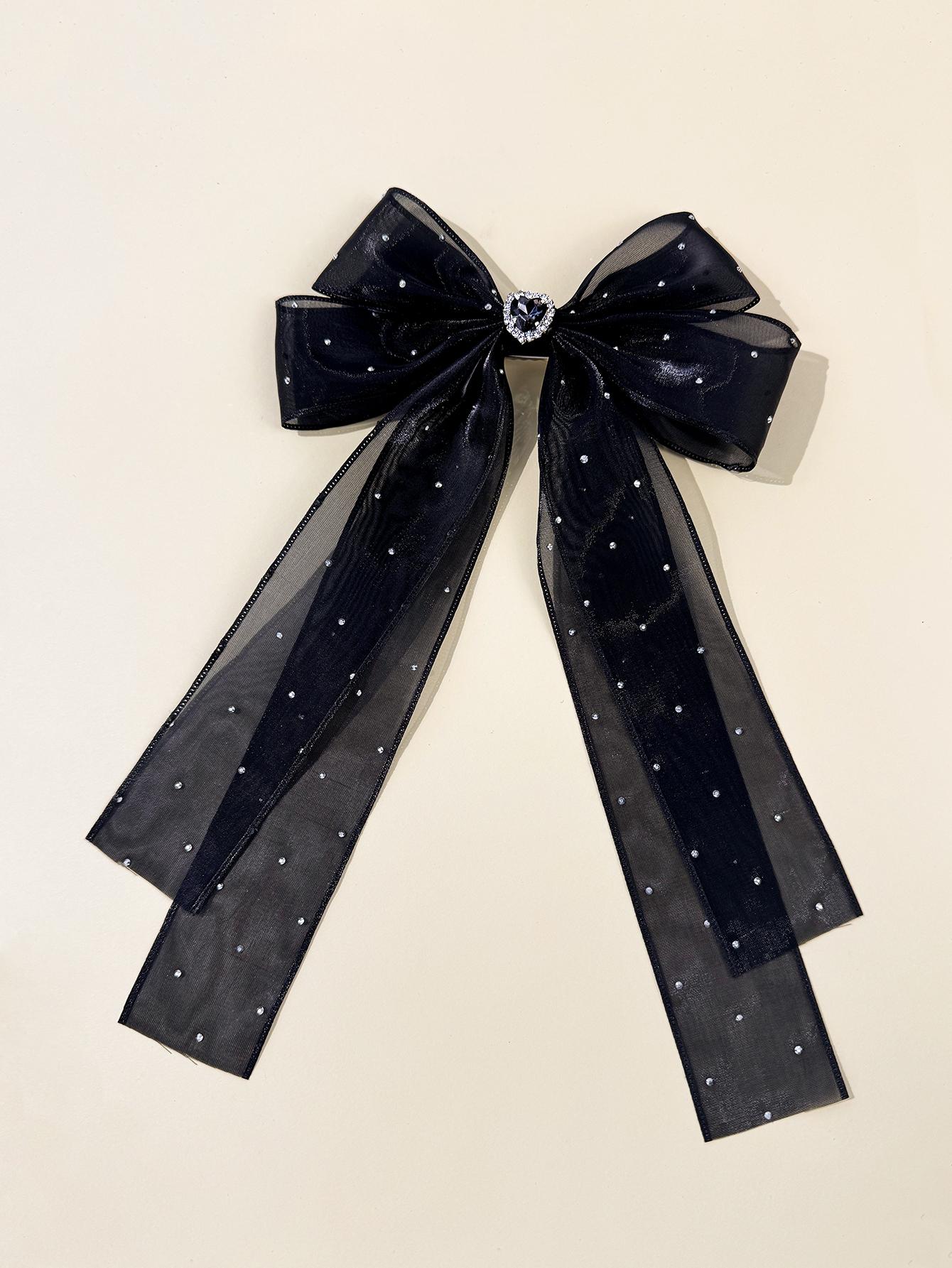 

Кружевная заколка-бант, женственный сладкий и элегантный темперамент, заколка-топ на затылок, аксессуар для волос