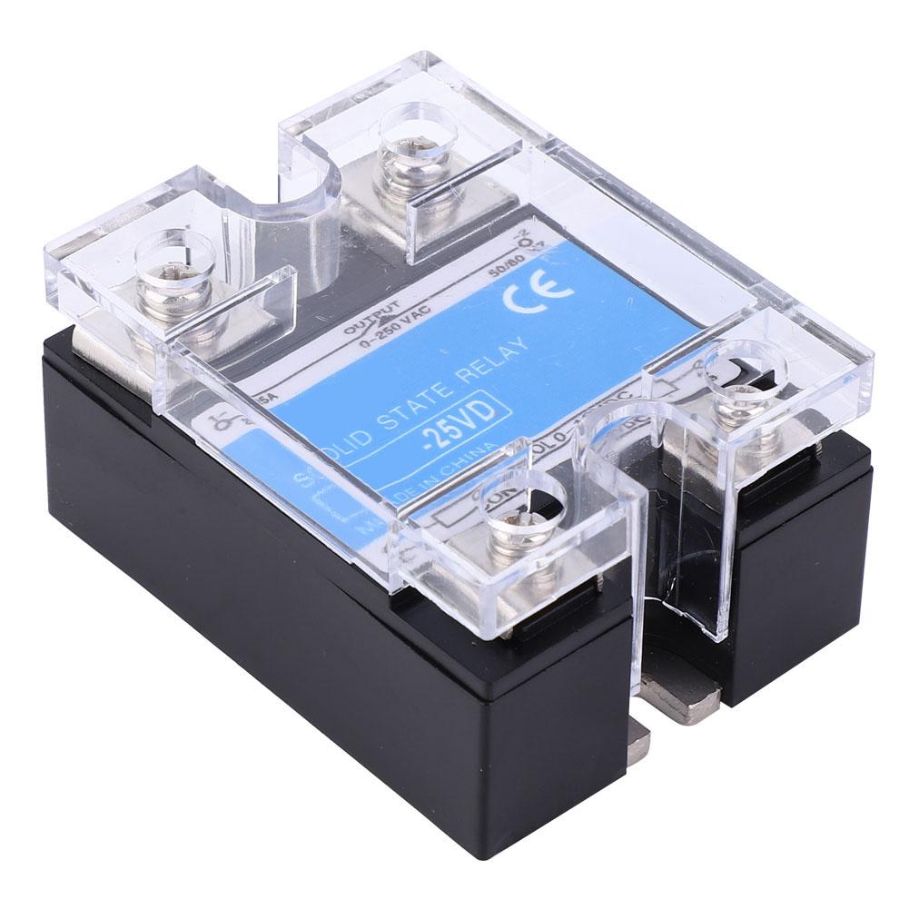 BERM Solid State Relay Single Phase with High Performance Optocoupler Control 0 10VDC Load 0 250VAC(BERM 25VD )