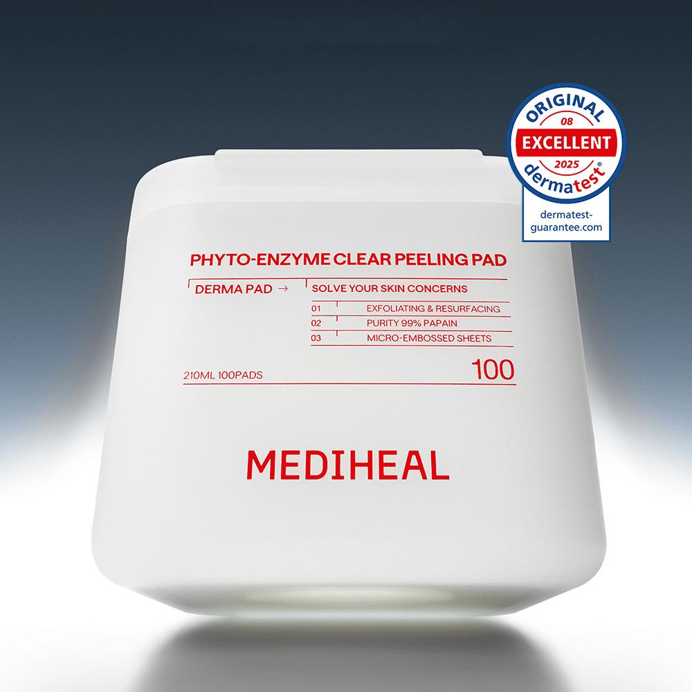 Mediheal Phyto-Enzym Klärendes Peeling-Pad 170ml 100 Stück