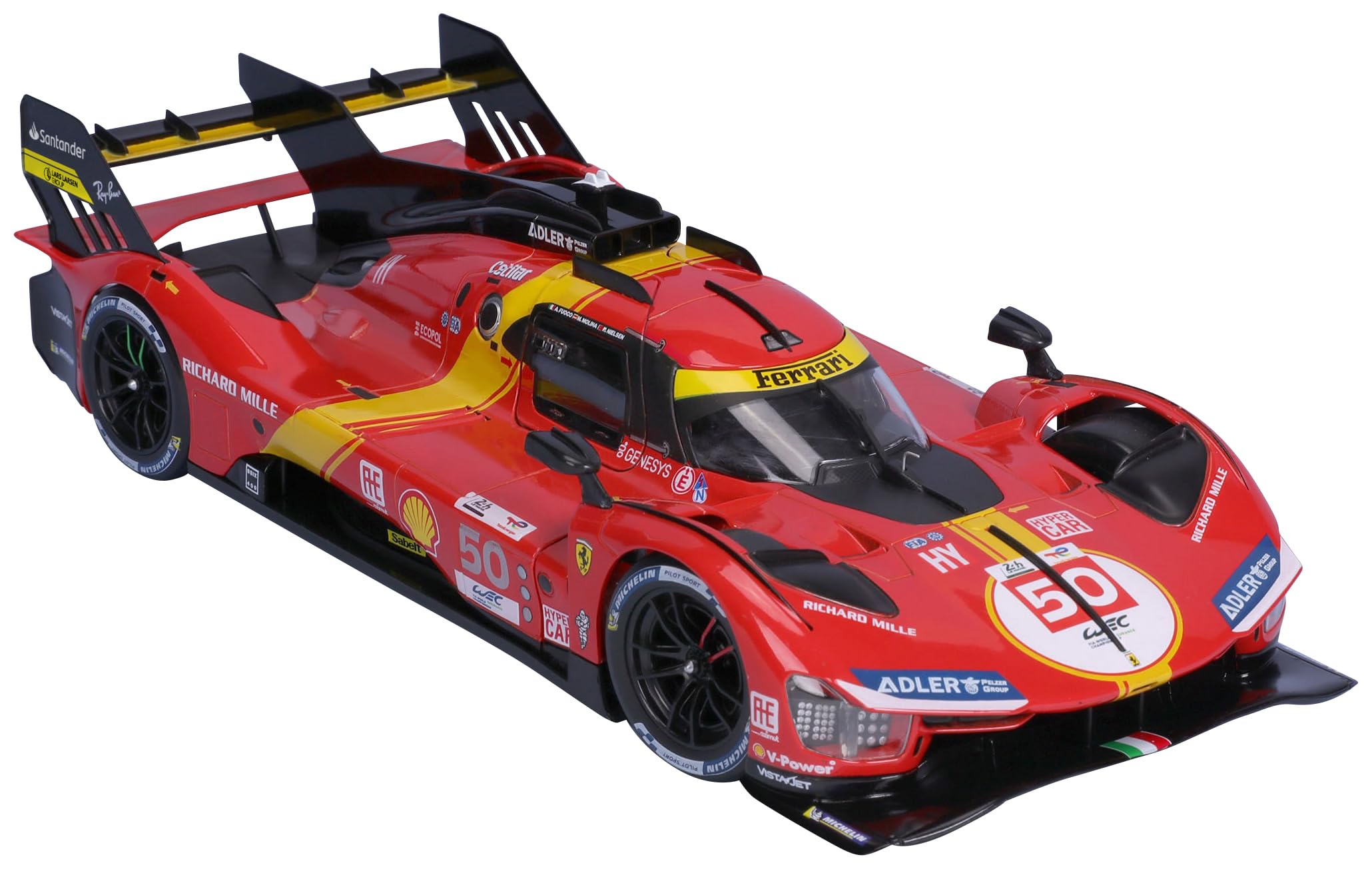 

Burago Ferrari 499P Le Mans 2023 Завершенный продукт 1/18 № 50