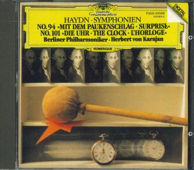 CD HERBERT VON KARAJAN - Hydon Symphonie  G-dur Hob I 94 F35G50088 DEUTSCHE GRAMMO 1982 Japan Classical Used