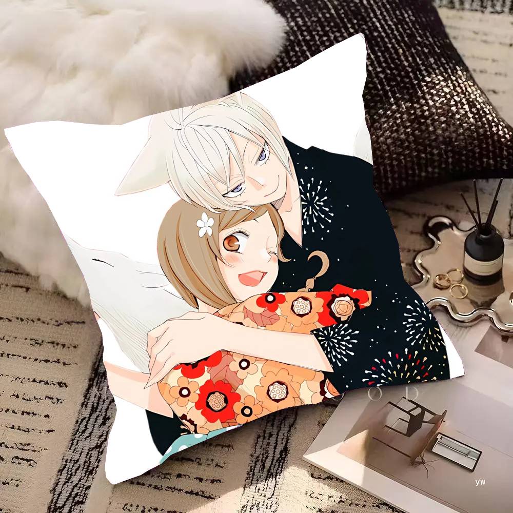 Kamisama Love Anime Pillow Case Fashion Square Pillowcase Bedroom Sofa Room Ins Decoration Leisure