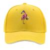 Printed Thousand Cranes Lightweight Outdoor Washable Curved Brim Hat Adjustable Size Fashionable  Sandwich Baseball Cap