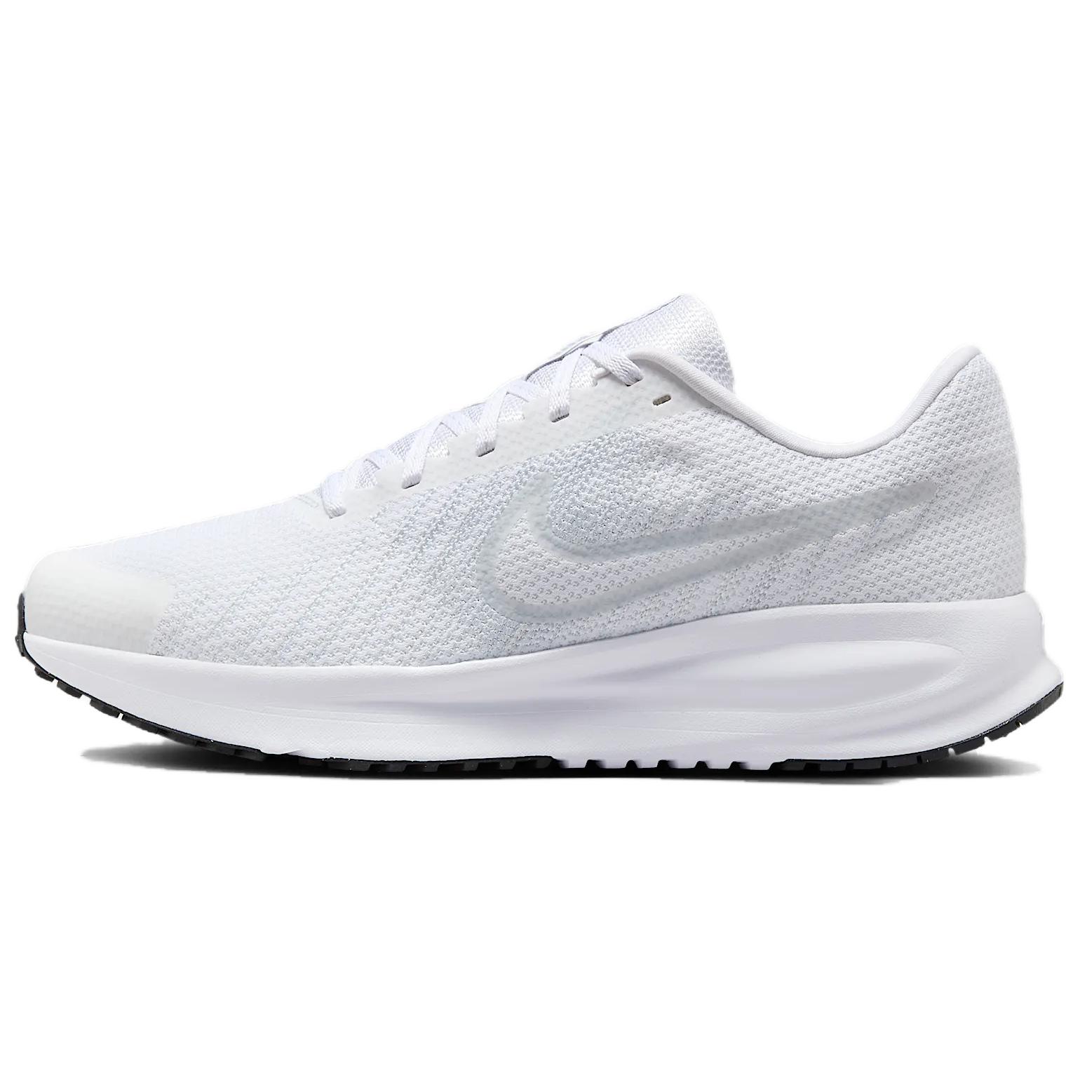 Nike Run Defy White Pure Platinum Men Sneakers Black HM9594-100 40.5