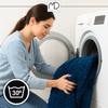 Navy Blue Embossed Polyester Throw Blanket 200x220 Cm - Modern Style for the Bedroom