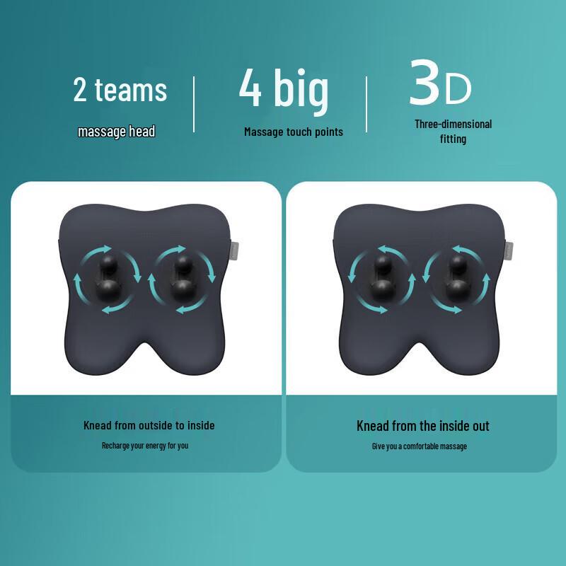 Philips Portable Kneading Massage Pillow