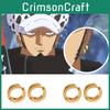Piece Trafalgar One Law Cosplay Accessories Earring Jewelry Vintage Use Daily