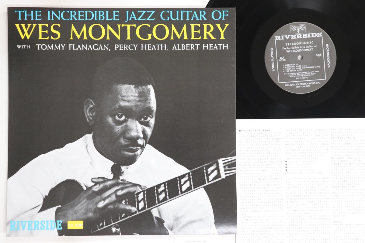 

LP Record WES MONTGOMERY - Incredible Jazz Guitar Of Wes Montg VIJJ30014,RLP93 RIVERSIDE 1995 Japan Jazz Used