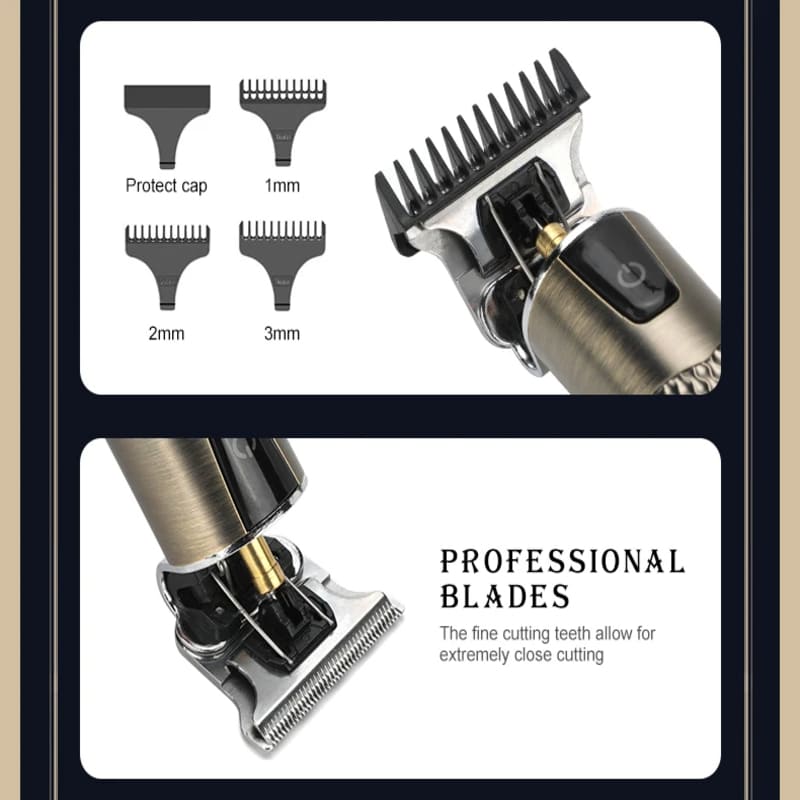 Universal High-quality High-power Hair Clipper LCD Digital Display Electric Clipper Home Engraving Men's Shaving Barber Shop Electric Clipper
