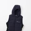 Outerwear Stretch Thermal Windproof Water Repellent Script Logo Zip Vest Golf Navy [Champion] Women's CW-AG606