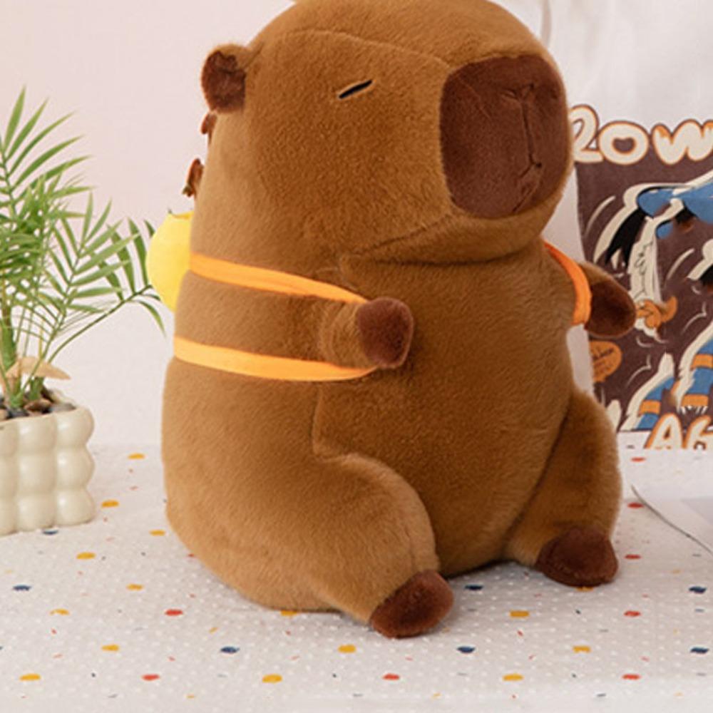 Stuffed Simulation Capybara Toy Soft Stuffed Capybara Doll Capybara Plush Doll Children Toys