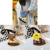 Modern Cool Woolen Kids Crossbody Bag With Geometric Pattern For Daily Use