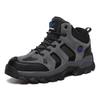 Mid-Top Cotton Outdoor Hiking Shoes - Warm, Unisex, Plus Sizes, Dad Style