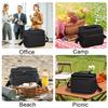 Insulated Lunch Bag Large Reusable Thermal Tote With Adjustable Shoulder Strap For Men Women Work Office Travel