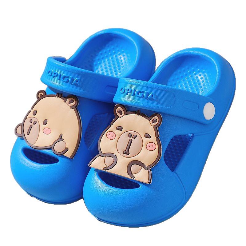 Summer Cartoon Cute Girls' Slippers, Non-Slip Soft Sole for Indoor/Bath Use