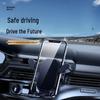 2-in-1 Car Phone Holder: Suction Cup & Air Vent Dashboard Mount
