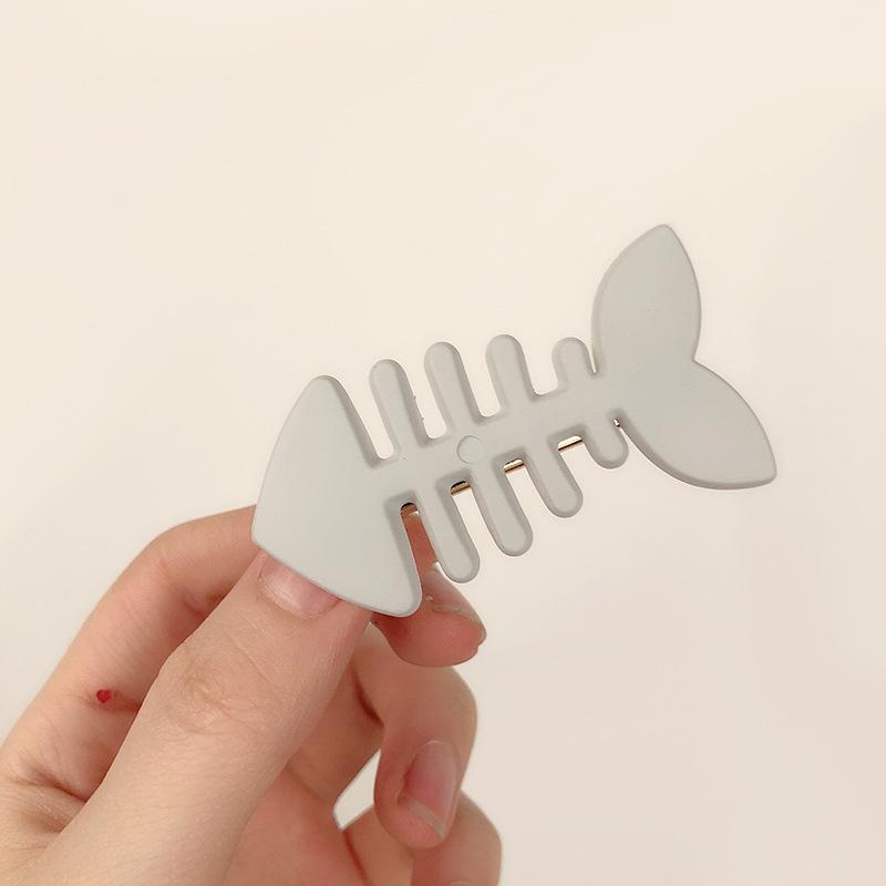 3PCS New Simple Fish Bone Hair Clip Korea Style Barrettes Side Clips for Women Girls Cute Bangs Hair Pins Headdress Hair Accessories