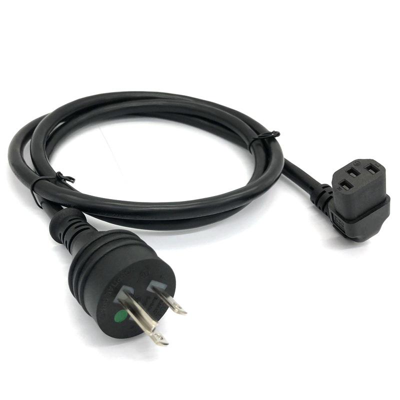 American Standard Medical Three-Pin Plug C13 Power Cord - 10A/13A/15A, 0.824/1.31/2.08 MM², US Spec
