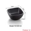 Imitation Porcelain Dinnerware Dinner Plates Tapas Dish With Hot Pot Restaurant A5 Melamine Dish Melamine Tableware